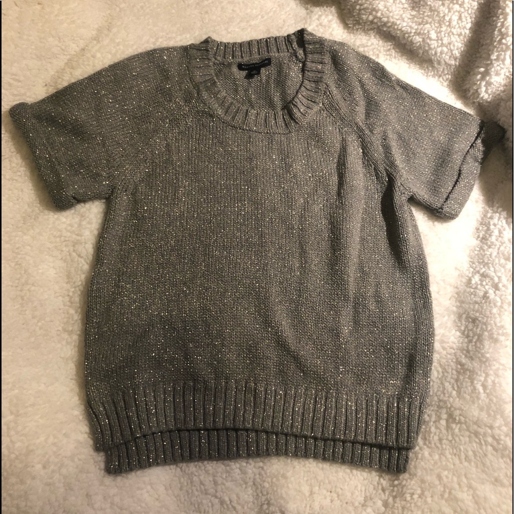 Banana Republic amazing short sleeve knit sweater!